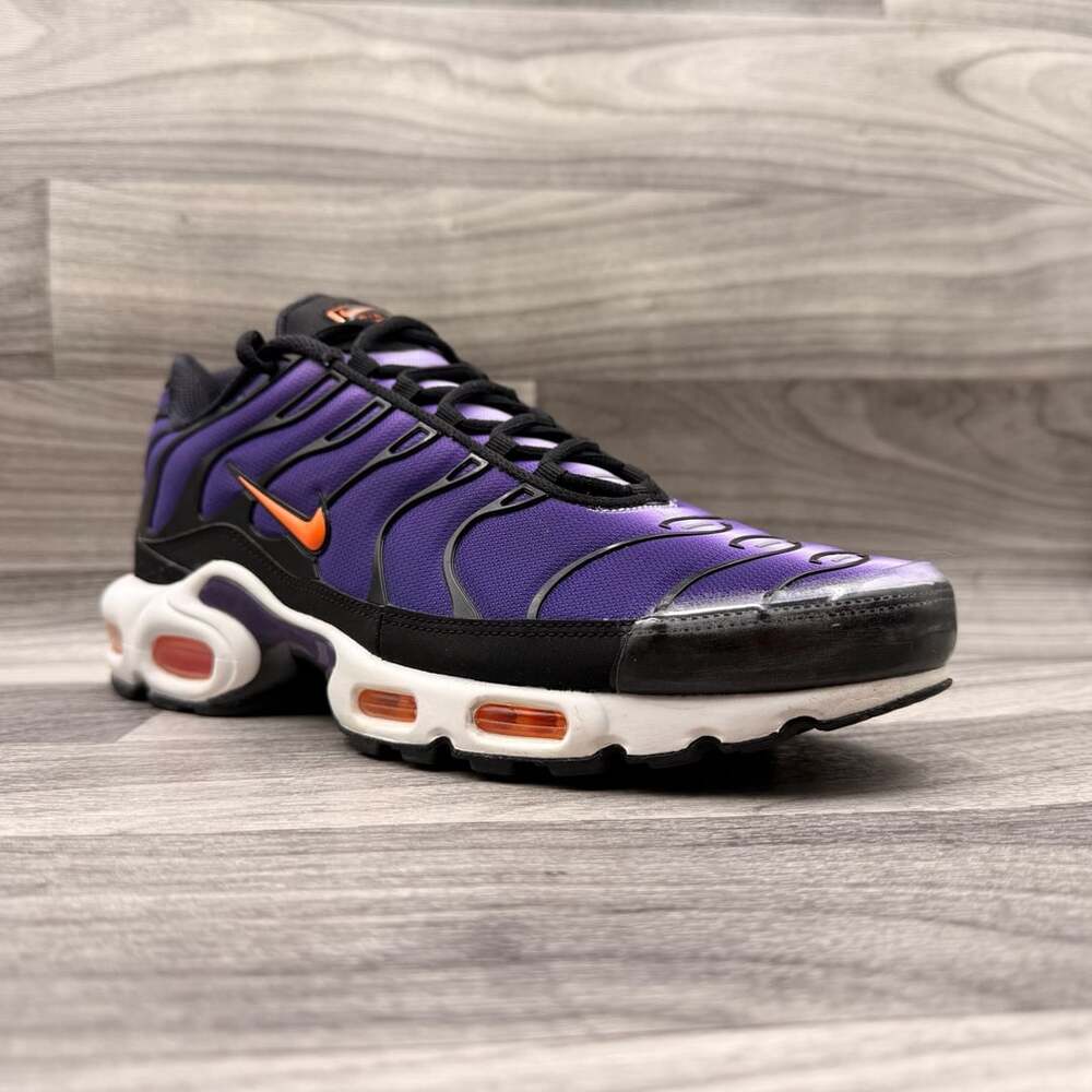 Men's Size 12-Nike Air Max TN Plus OG Voltage Purple Running Shoe (DX0755-500)